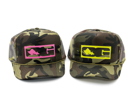 HAT - CAMO TRUCKER