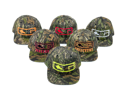 HAT - CAMO FLAT EMBROID