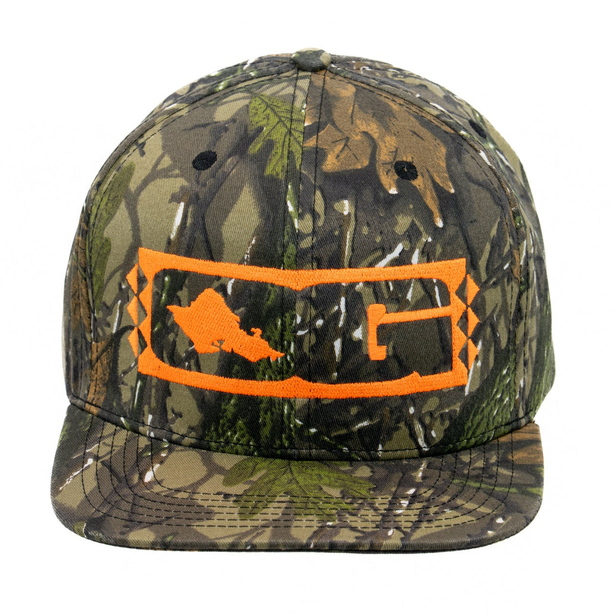 HAT - CAMO FLAT EMBROID