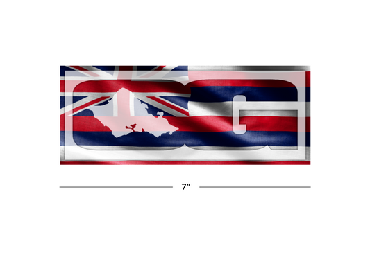 STKR - 7 INCH OG FLAG